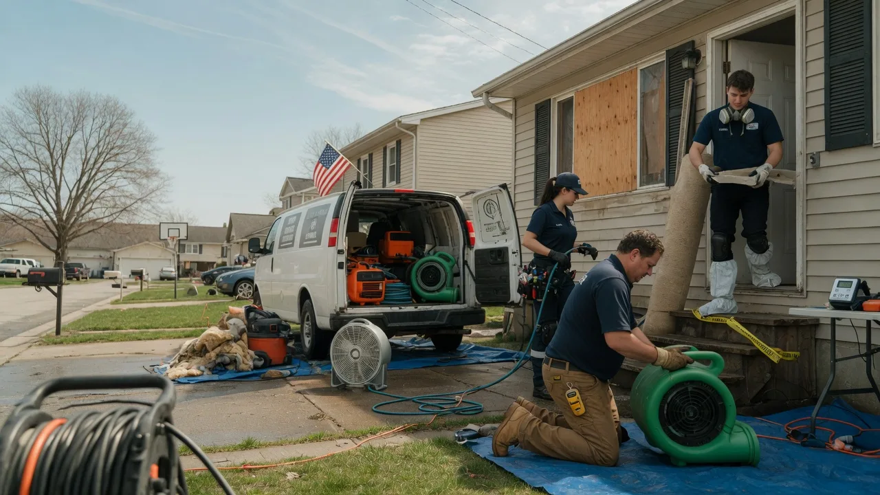 Water Damage Restoration in Clarksville, MO near me
